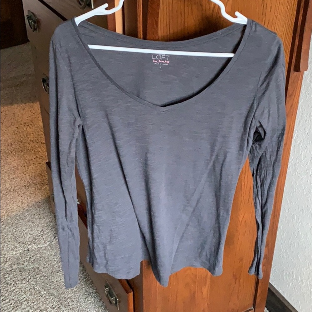 Long sleeve Grey T-shirt